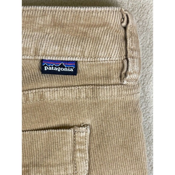 Patagonia Corduroy Womens 30 Pants‎ Straight Leg Regular Fit Brown Stretch - Picture 9 of 12
